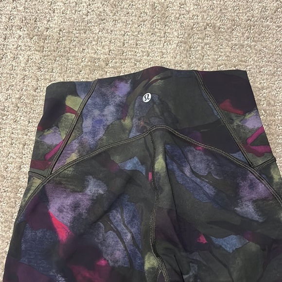 Lululemon Train Times 7/8 Pant aura dark chrome multi/midnight navy - Picture 7 of 11